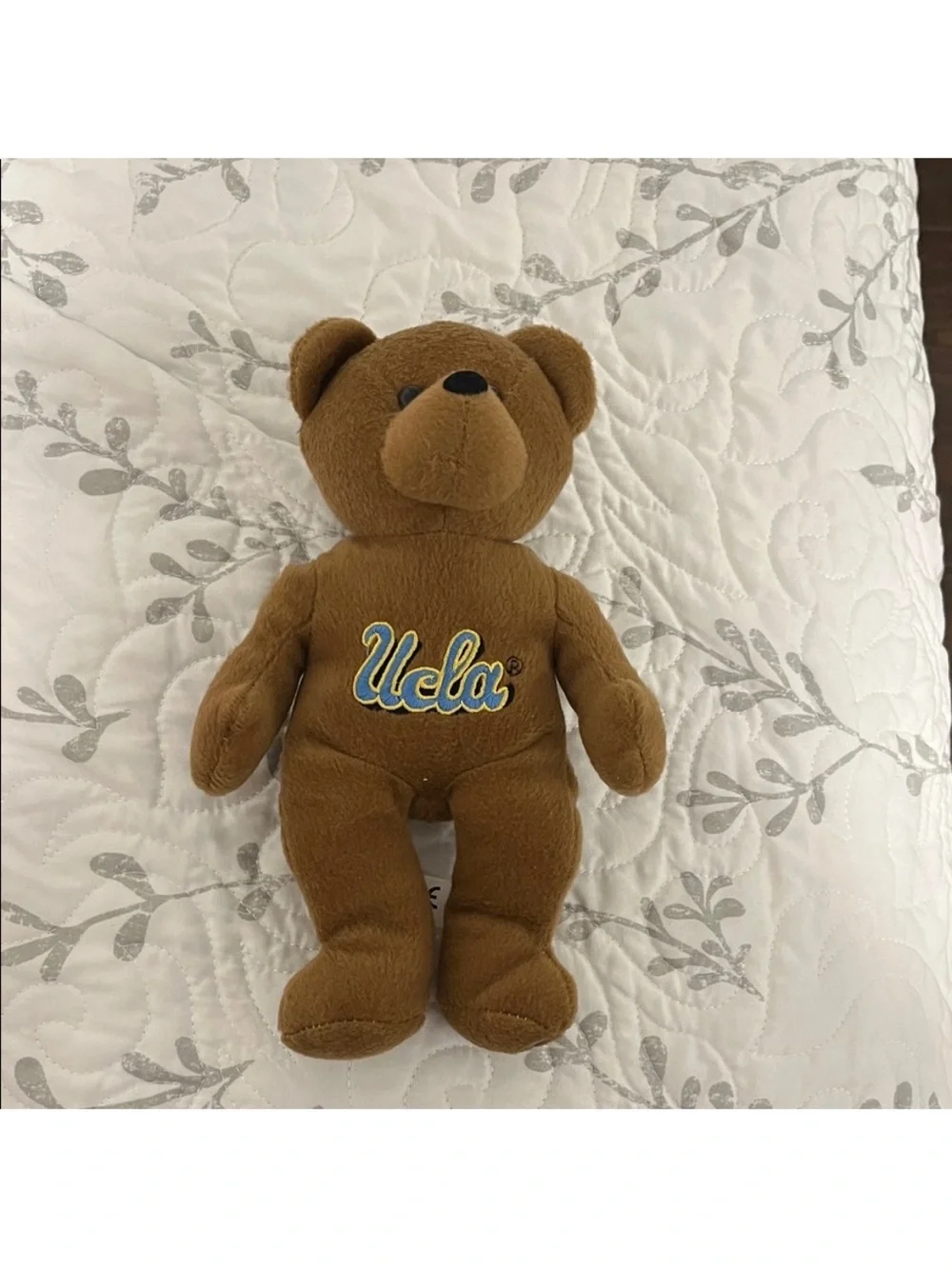 UCLA Brown Plush Teddy Bear - Embroidered Logo Kids Stuffed Animal